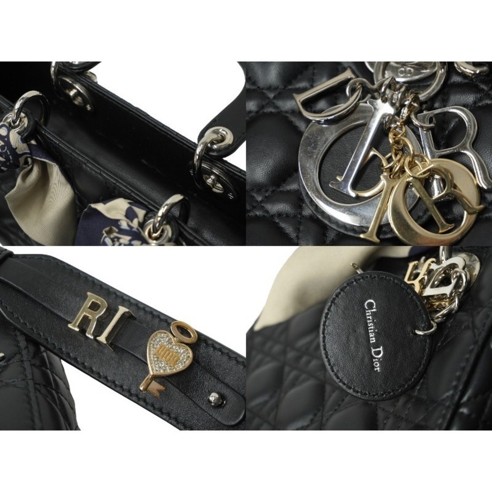 Christian Dior Lady My ABCDior Handbag Lambskin - Picture 4 of 10